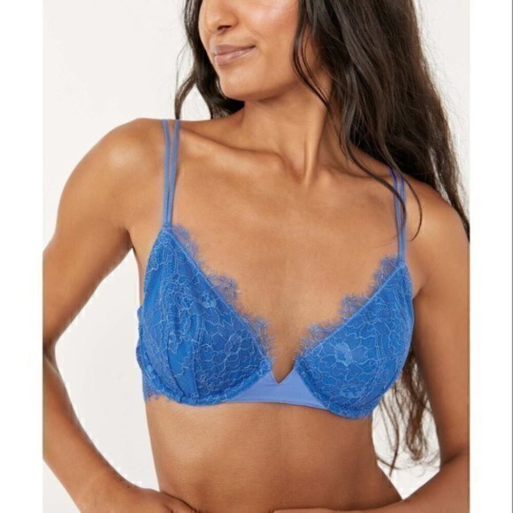 Allure Underwire Bra in Moroccan Blue Size 34B NWT - Picture 1 of 3